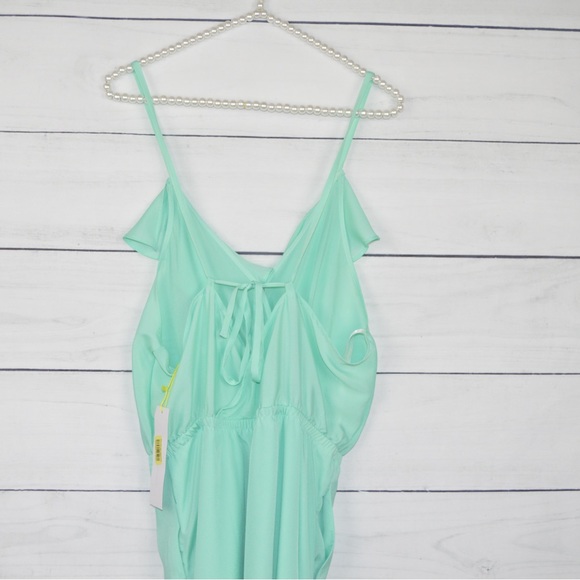 BCBGeneration | Midi Mint Green Dress Size Large - Picture 5 of 9